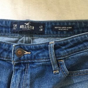 Hollister Vintage Wash Jeans 13R W31 L30
